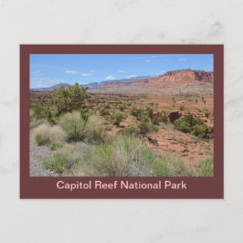 Carte Postale Le Parc national du Capitol Reef