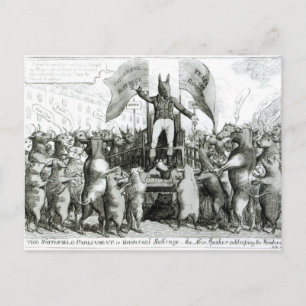 Carte Postale Le Parlement de Smithfield : le suffrage universel