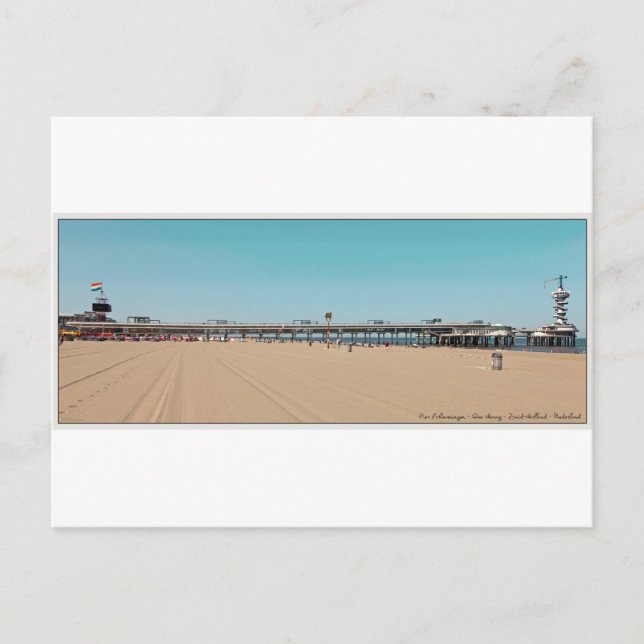 Carte Postale le Pays-Bas - Pier Scheveningen (Devant)