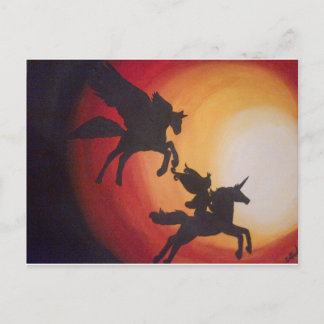 Carte Postale Le Pays de Fantasy