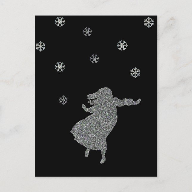 Carte Postale Le Pays de la Neige (Devant)