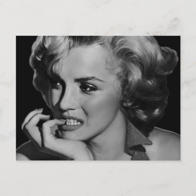 Carte Postale Le penseur (Devant)