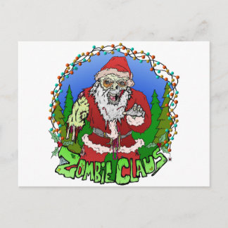 Carte Postale Le Père Noël mort-vivant