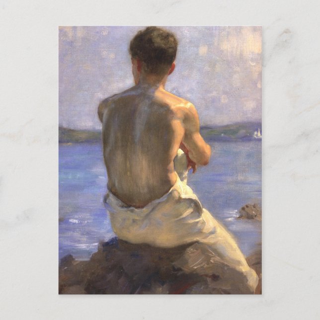 Carte Postale Le phare (Devant)