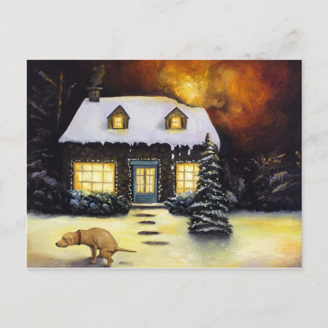 Carte Postale Le pire cauchemar de Kinkade (Devant)