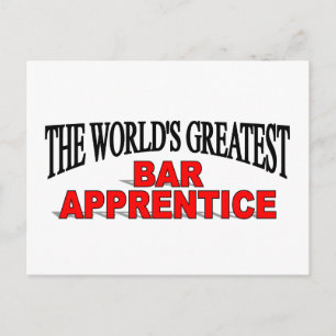 Carte Postale Le plus grand apprenti barreau du monde
