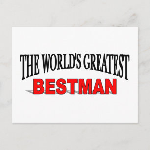 Carte Postale Le plus grand Bestman du monde