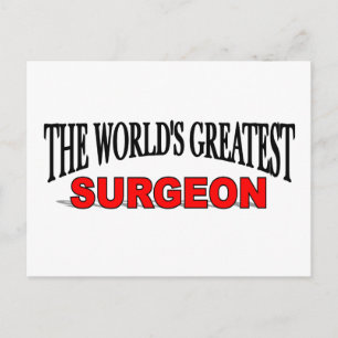 Carte Postale Le plus grand chirurgien du monde
