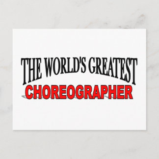 Carte Postale Le plus grand chorégraphe du monde