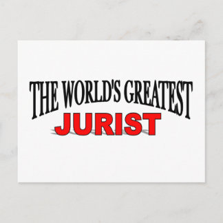 Carte Postale Le plus grand juriste du monde