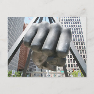 Carte Postale Le poing