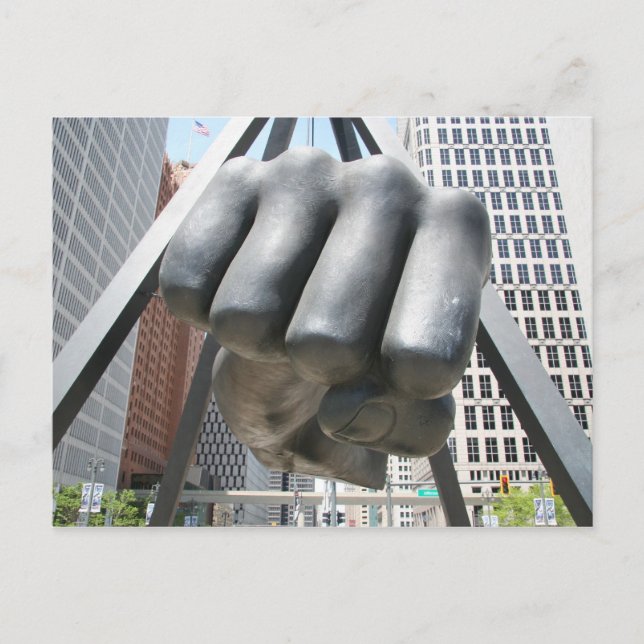 Carte Postale Le poing (Devant)