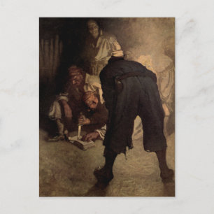 Carte Postale Le point noir - N. C. Wyeth
