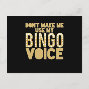 Carte Postale Le poison de Bingo Voice Lucky Game
