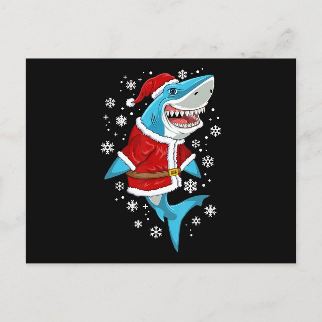 Carte Postale Le poison de Shark Christma (Devant)