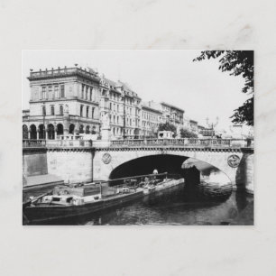 Carte Postale Le pont Belle-Alliance, Berlin, vers 1910