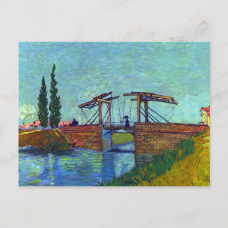 Carte Postale Le pont d'Anglois chez Arles par Vincent van Gogh