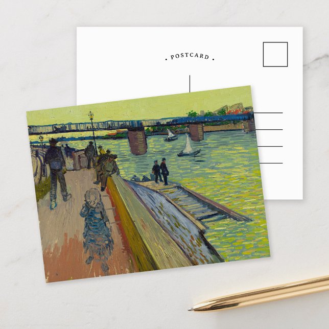 Carte Postale Le Pont de Trinquetaille | Vincent van Gogh (Créateur téléchargé)