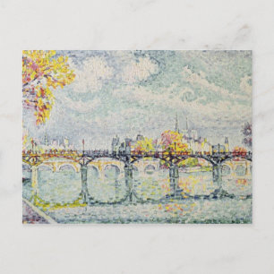 Carte Postale Le pont des Arts, 1928