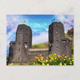 Carte Postale Le pont Ludendorff reste à Erpel, Remagen