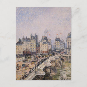 Carte Postale Le Pont Neuf 2 par Camille Pissarro