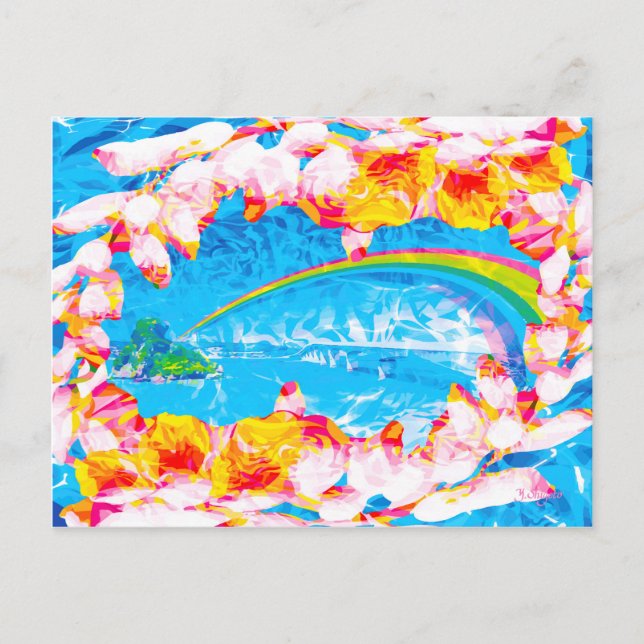 Carte Postale Le pont vers demain (Devant)