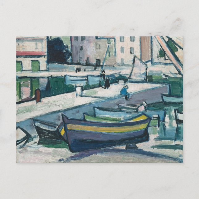 Carte Postale Le Port, Cassis | Samuel John Peploe (Devant)