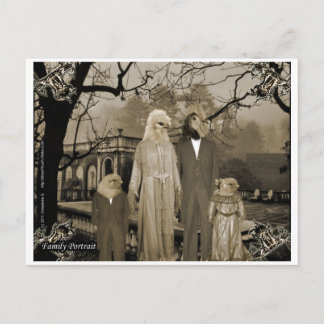 Carte Postale Le portrait familial