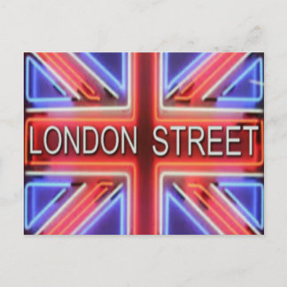 CARTE POSTALE LE POSTAL DE LONDON STREET