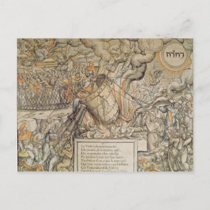 Carte Postale Le pot de fusion renversant