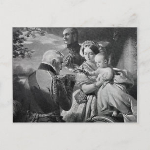 Carte Postale Le premier mai 1851, gravé par Werner