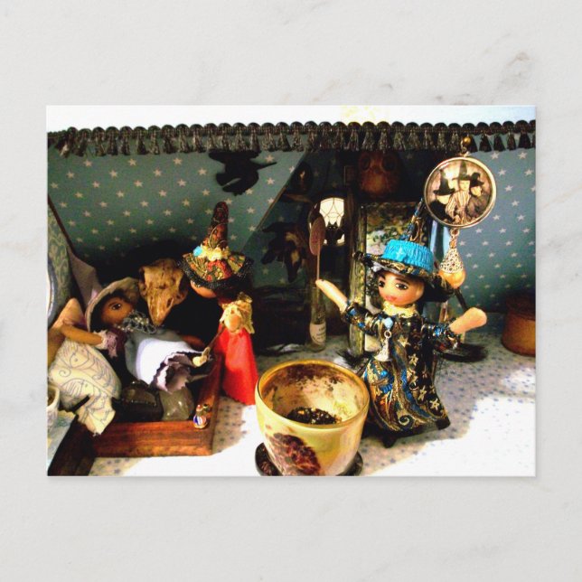 Carte Postale Le premier sort (Devant)