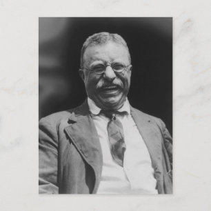 Carte Postale Le Président américain Theodore Teddy Roosevelt ri