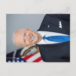 Carte Postale Le président Joe Biden Portrait de la Maison Blanc