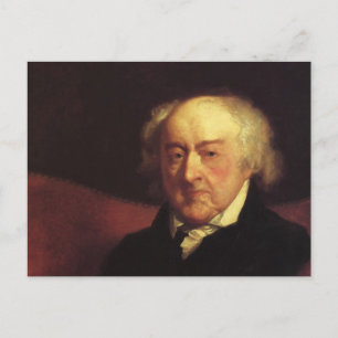 Carte Postale Le président John Admas