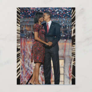 Carte Postale Le président Obama et Michelle Keepsaké