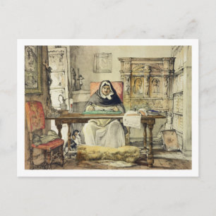 Carte Postale Le Prieur, de 'Sketches of Spain', gravé par C