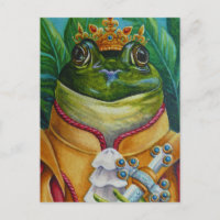 Le Prince de la Grenouille avec l'Aquarelle Couron