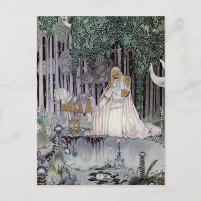 Carte Postale Le Prince et la piscine (Devant)