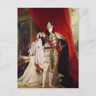 Carte Postale Le Prince Regent, plus tard George IV