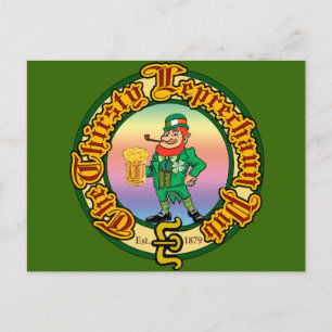 Carte Postale Le pub du lutin assoiffé