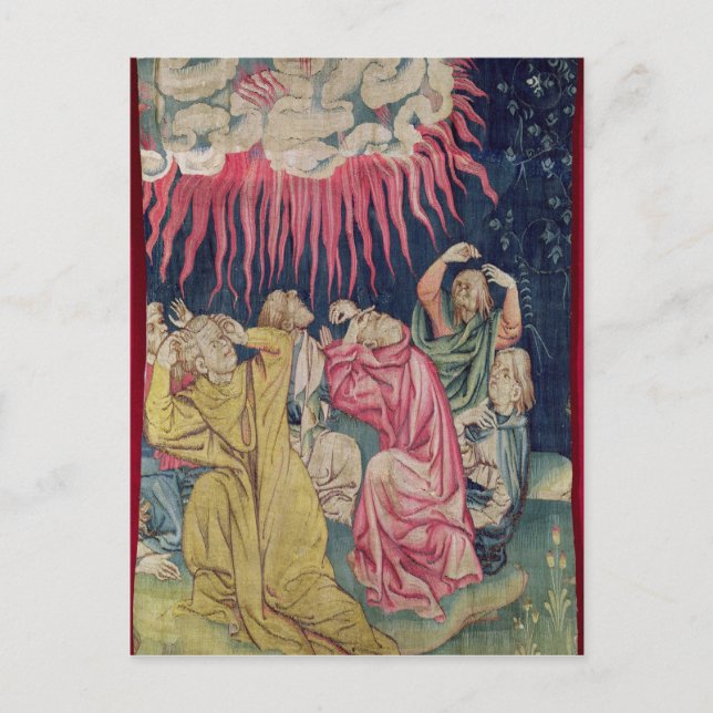 Carte Postale Le quatrième ange a mis son bol sur (Devant)