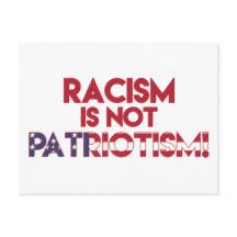 Le racisme n'est pas le patriotisme ! Manifestatio