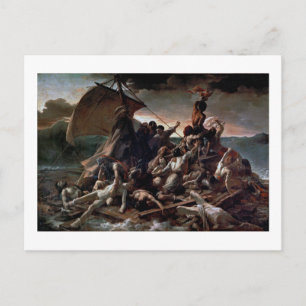 Carte Postale Le radeau de la Méduse, Theodore Gericault