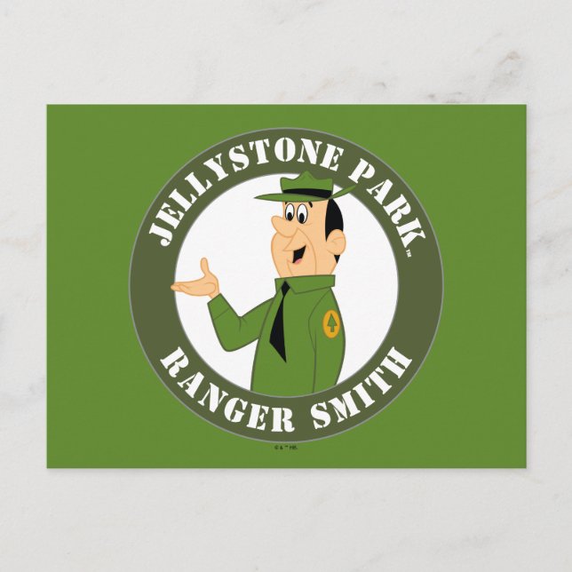Carte Postale Le Ranger Smith Portrait de Jellystone (Devant)
