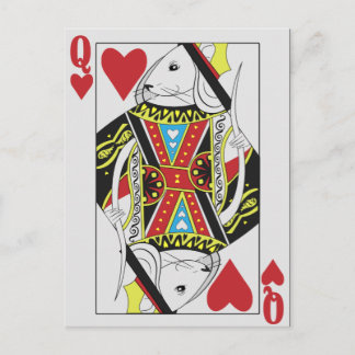 Carte Postale Le Rat des Coeurs