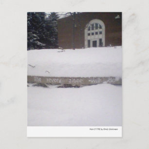 Carte Postale "Le redécoupage seul fera..." —Emily Dickinson