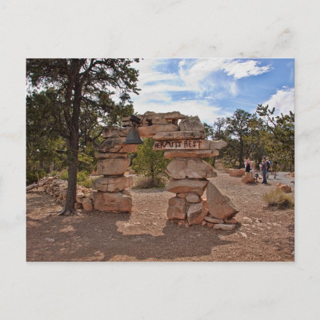 Carte Postale Le repos d'Hermit (Devant)