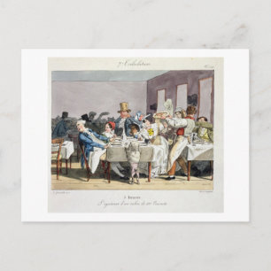 Carte Postale Le restaurant centenaire : 5 heures, de 'Su'