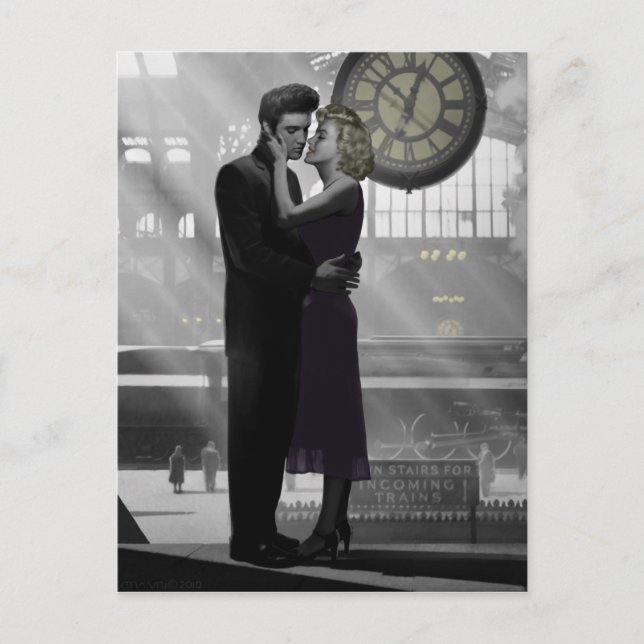 Carte Postale Le retour de l'amour (Devant)